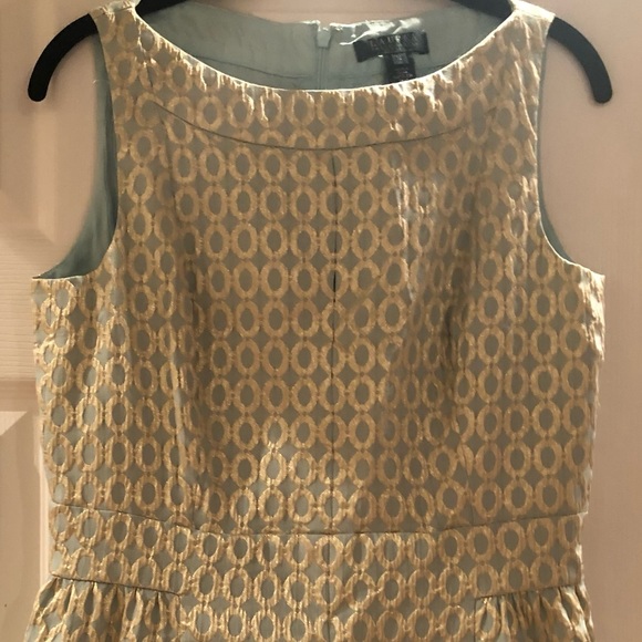 Lauren Ralph Lauren Sleeveless Sheath Metallic Dress - Picture 3 of 7